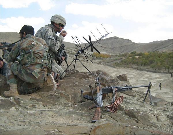 Captain Barrett McNabb in Afghanistan in 2006